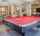 Resident club room featuring a pool table