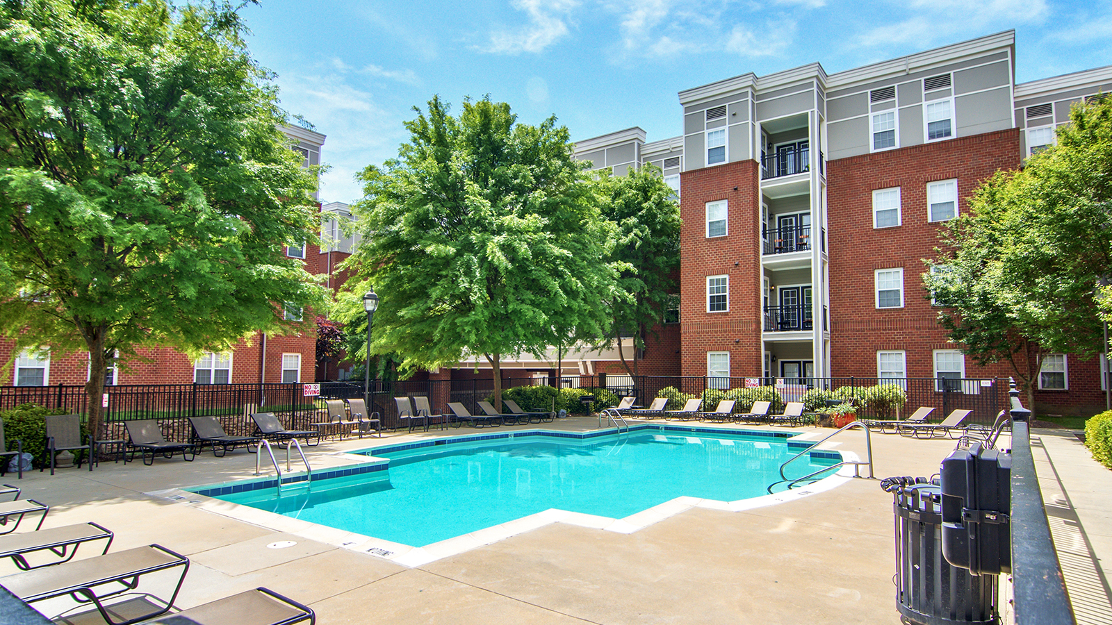 Resort style pool